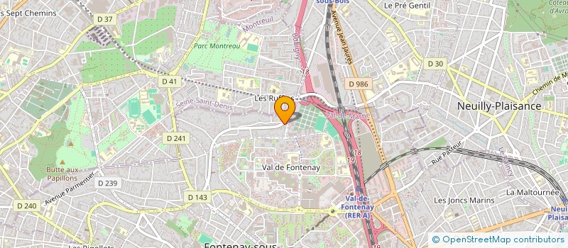 localisation de l'entreprise FOLLIES'S PIZZA à FONTENAY-SOUS-BOIS
