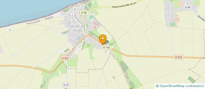 localisation de l'entreprise FOLLIN-TERRIER  VEULES-LES-ROSES