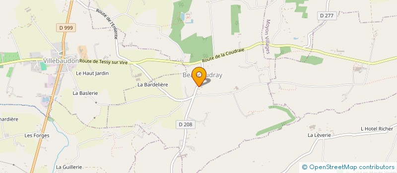 localisation de l'entreprise FOLLIOT SPCAO  BEAUCOUDRAY