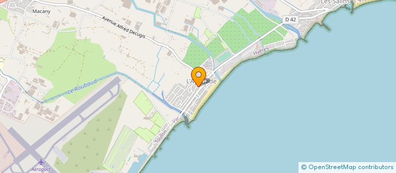 localisation de l'entreprise FOLLOW ETIQ  HYERES