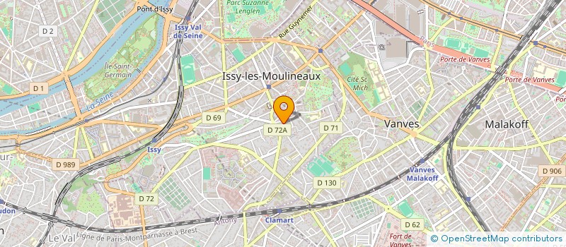 localisation de l'entreprise FOLLOW THE TEAM à ISSY-LES-MOULINEAUX