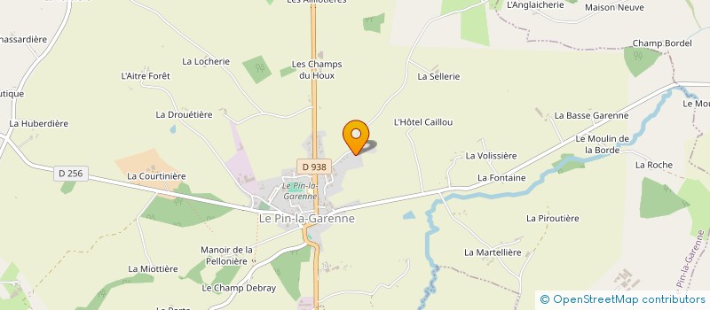 localisation de l'entreprise FOLLOW THE WIND à LE PIN-LA-GARENNE
