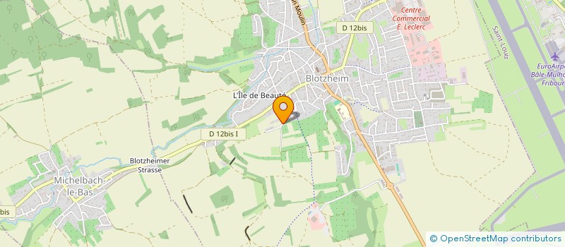 localisation de l'entreprise FOLTZER ET CIE  BLOTZHEIM