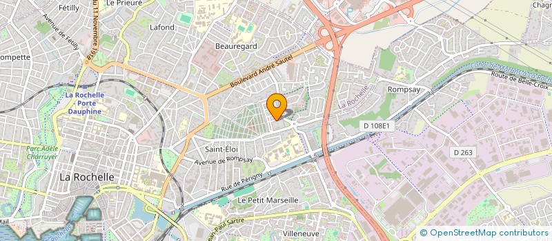 localisation de l'entreprise FOLY  LA ROCHELLE