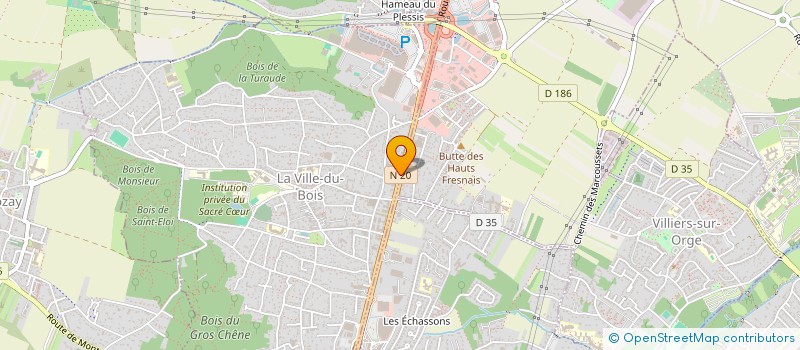 localisation de l'entreprise FOLY BATIMENT à LA VILLE-DU-BOIS