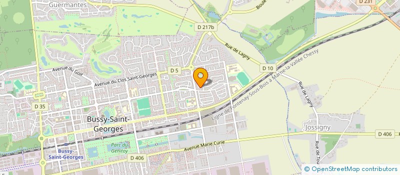 localisation de l'entreprise FOLY IMMO BUSSY  BUSSY-SAINT-GEORGES