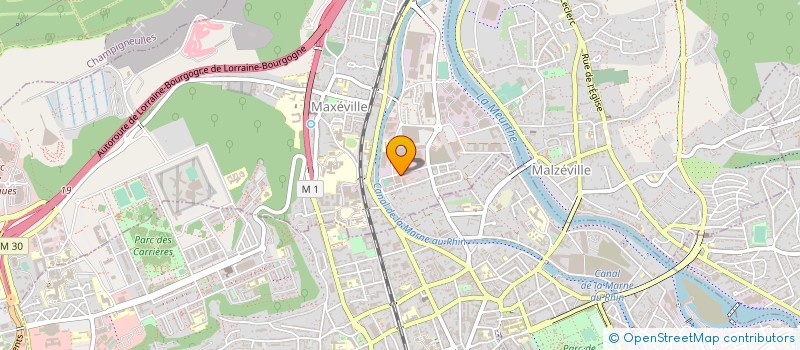 localisation de l'entreprise FOLYGRAPHIE  MAXEVILLE
