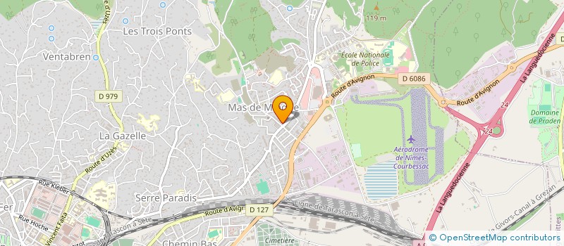 localisation de l'entreprise FOM 2000 à NIMES