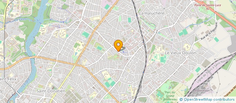 localisation de l'entreprise FOM à NANTES