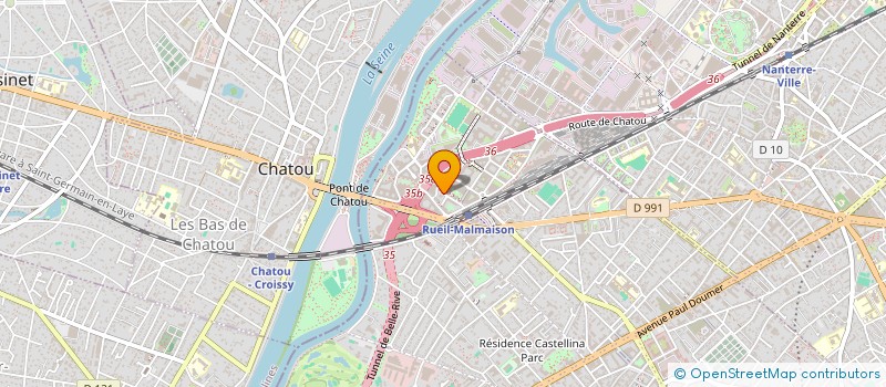 localisation de l'entreprise FOM INVEST à RUEIL-MALMAISON