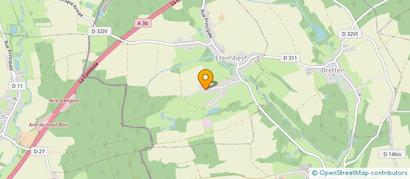 localisation de l'entreprise FOMATECH  ETEIMBES