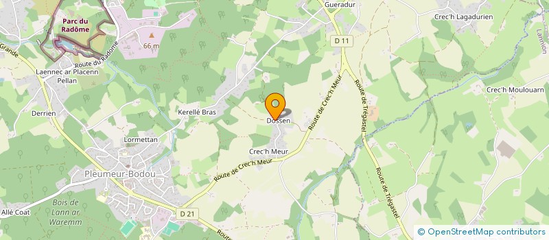 localisation de l'entreprise FOMEL FINANCE  PLEUMEUR-BODOU