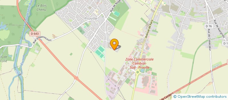 localisation de l'entreprise FOMILY HOLDING  PROVILLE