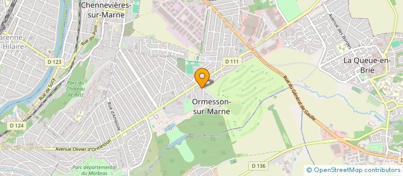 localisation de l'entreprise FOMOWERS  ORMESSON-SUR-MARNE