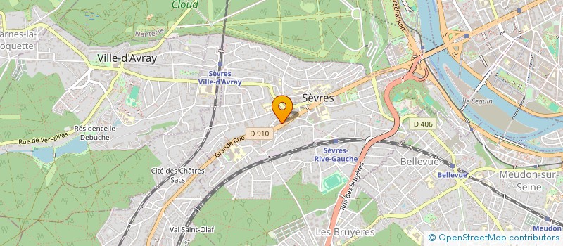 localisation de l'entreprise FON SEVRES à SEVRES