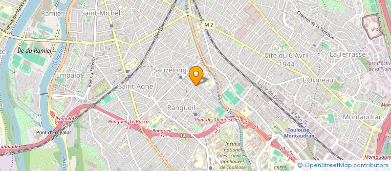 localisation de l'entreprise FONADE JOSETTE                PROPR  TOULOUSE