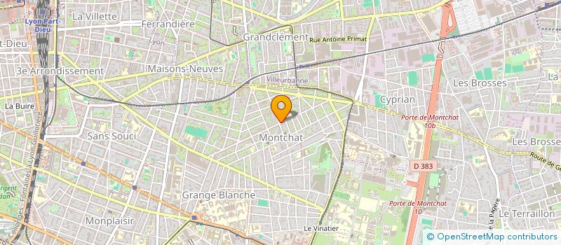 localisation de l'entreprise FONBAC  LYON