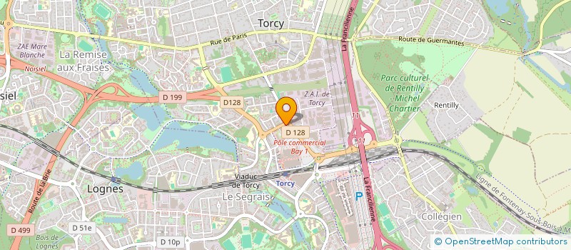 localisation de l'entreprise FONBAIL  TORCY