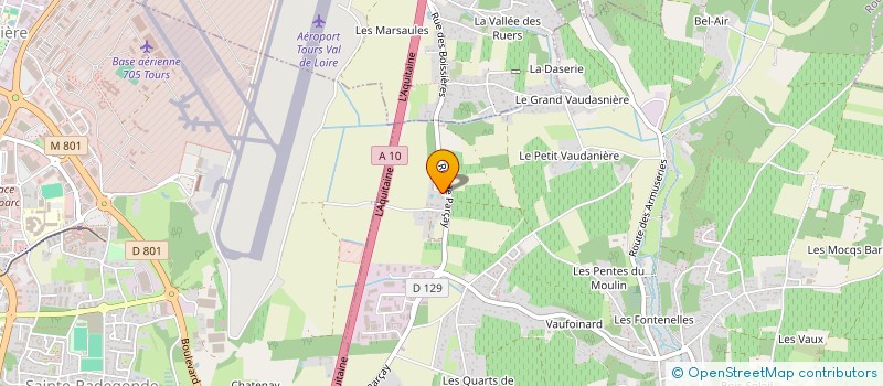 localisation de l'entreprise FONBIQCUB à ROCHECORBON