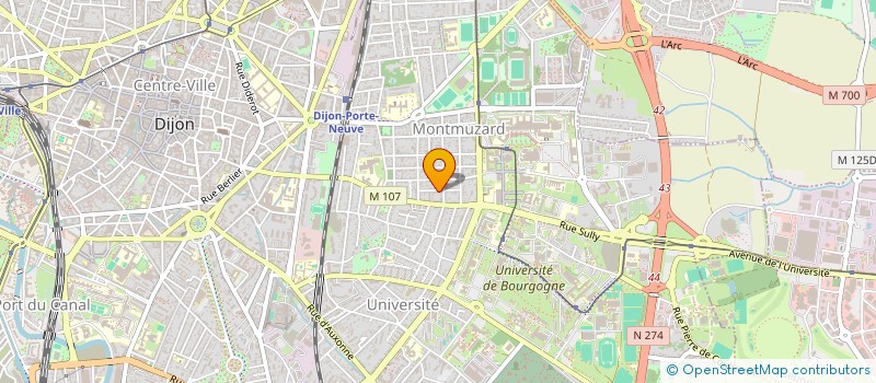 localisation de l'entreprise FONCELEC à DIJON