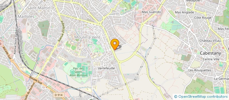 localisation de l'entreprise FONCHIAMO  PERPIGNAN