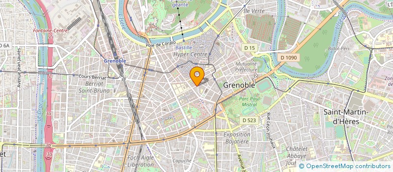 localisation de l'entreprise FONCIA ALPES DAUPHINE  GRENOBLE