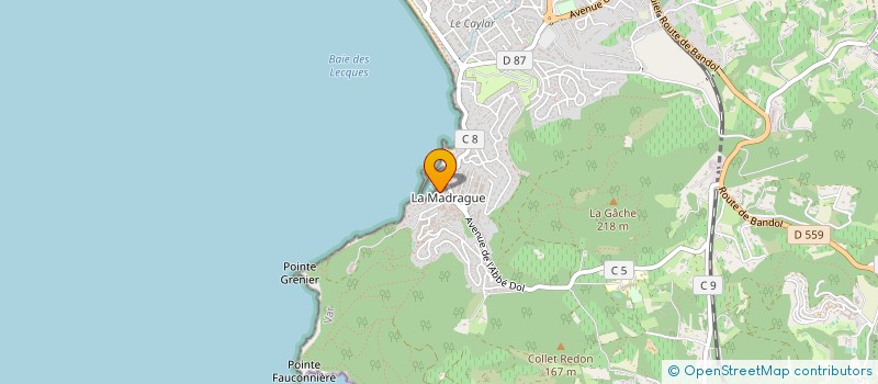 localisation de l'entreprise FONCIA BAIES DU SOLEIL à SAINT-CYR-SUR-MER
