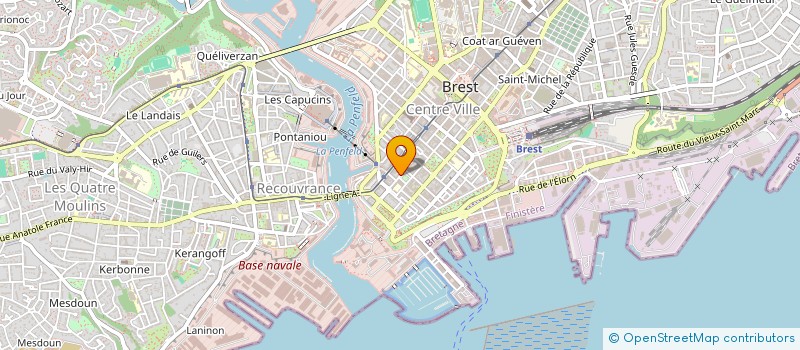 localisation de l'entreprise FONCIA BREIZH à BREST
