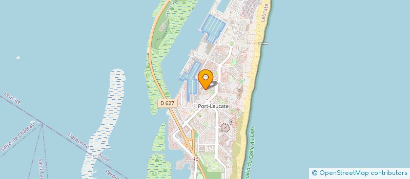 localisation de l'entreprise FONCIA INFO IMMOBILIER à LEUCATE