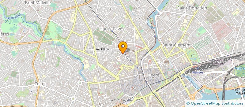 localisation de l'entreprise FONCIA LOIRE ATLANTIQUE à NANTES