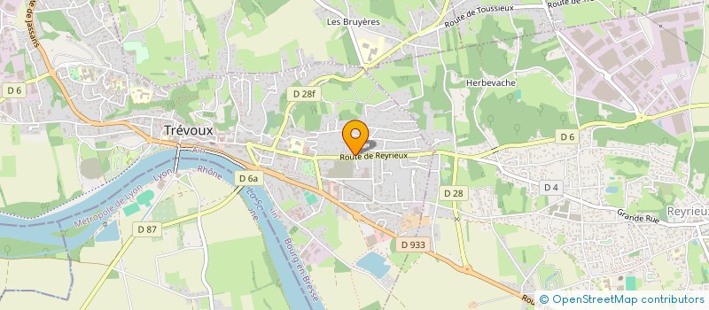 localisation de l'entreprise FONCIA MICHEL à PARCIEUX