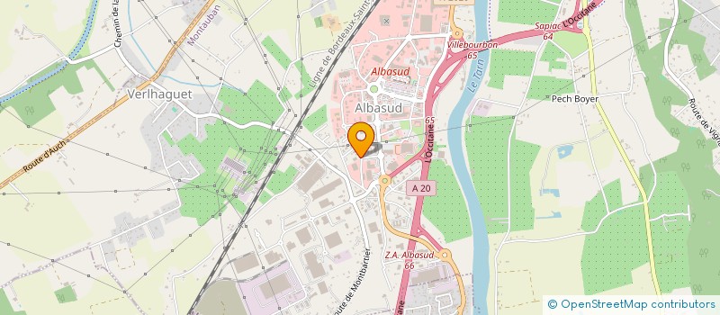 localisation de l'entreprise FONCIA RIVES DE GARONNE  MONTAUBAN