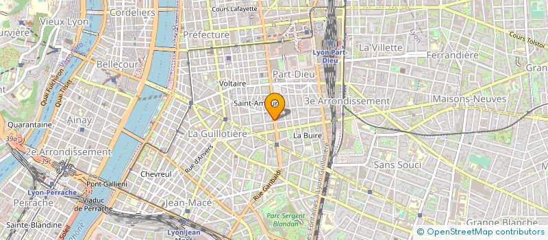 localisation de l'entreprise FONCIA SAINT LOUIS  LYON