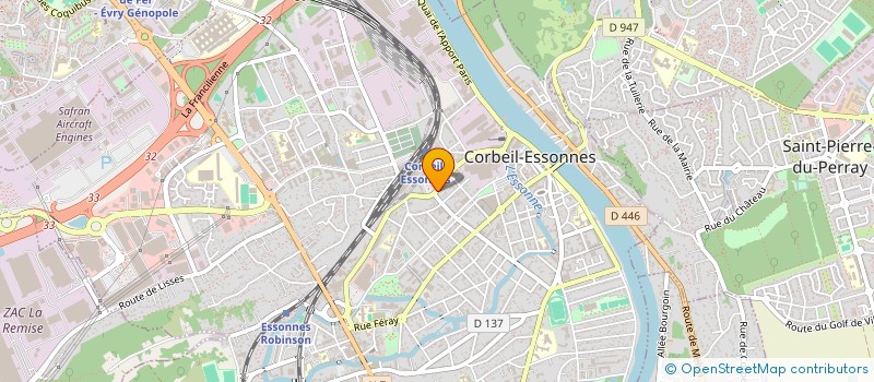 localisation de l'entreprise FONCIA SENART-GATINAIS à CORBEIL-ESSONNES