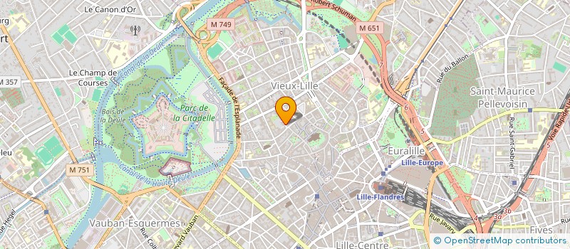 localisation de l'entreprise FONCIABAT à LILLE