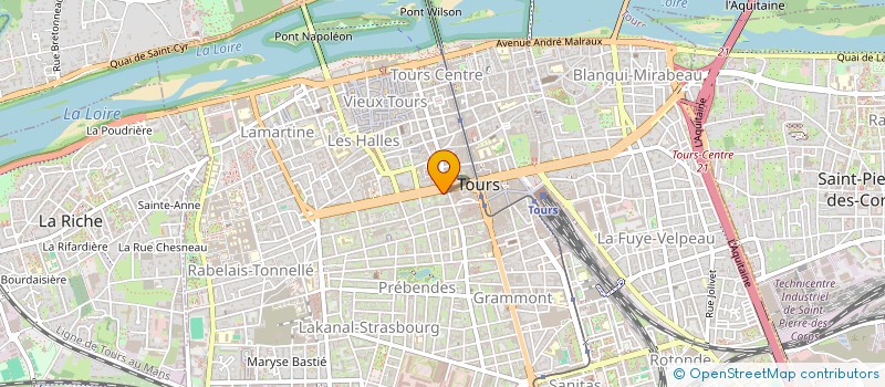 localisation de l'entreprise FONCIAMI  TOURS