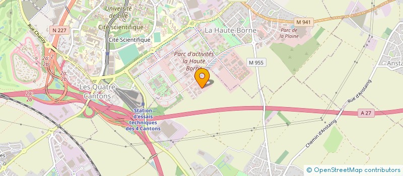 localisation de l'entreprise FONCIARIANE  SAINGHIN-EN-MELANTOIS