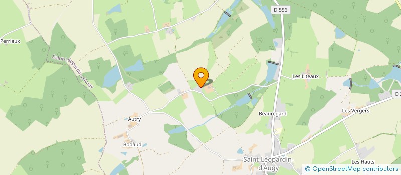 localisation de l'entreprise FONCIASOL VENR  SAINT-LEOPARDIN-D AUGY