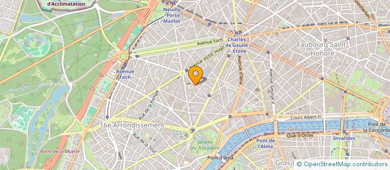 localisation de l'entreprise FONCIAZUR  PARIS