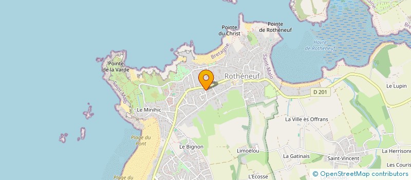 localisation de l'entreprise FONCICAPS  SAINT-MALO