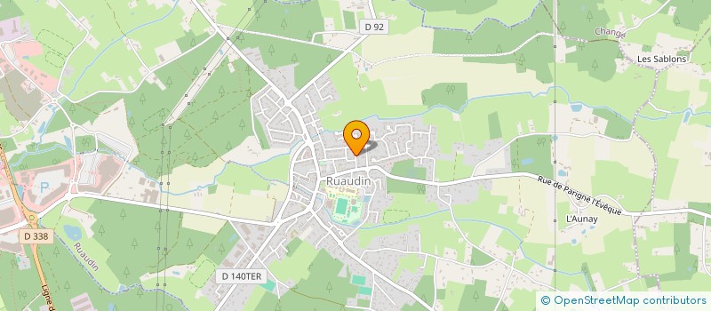 localisation de l'entreprise FONCIEO 72  LE MANS