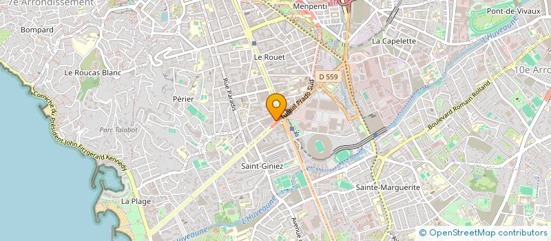 localisation de l'entreprise FONCIER 13 à MARSEILLE