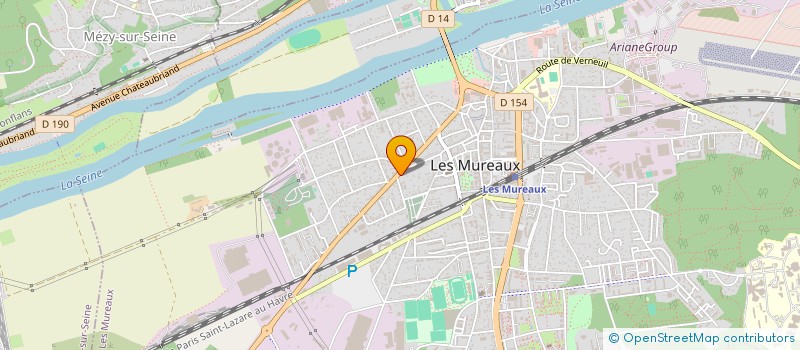 localisation de l'entreprise FONCIER 3F à LES MUREAUX