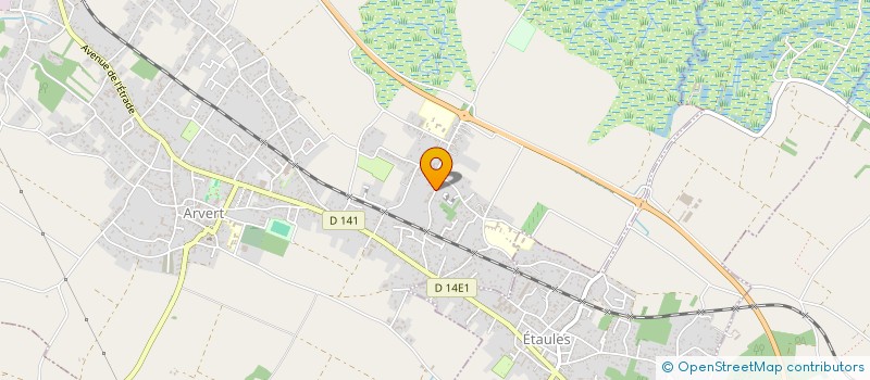 localisation de l'entreprise FONCIER'AS  ARVERT