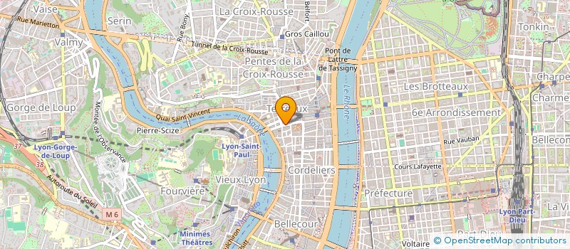 localisation de l'entreprise FONCIER & CAPITAL à LYON