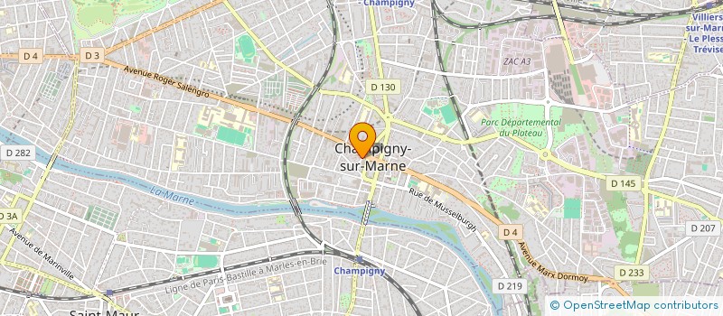 localisation de l'entreprise FONCIER CONSEIL IMMOBILIER  CHAMPIGNY-SUR-MARNE