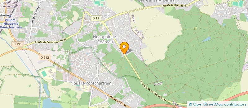 localisation de l'entreprise FONCIER EXPERTS à NEAUPHLE-LE-CHATEAU