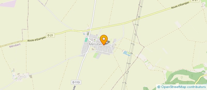 localisation de l'entreprise FONCIER ILE DE FRANCE  MEROBERT