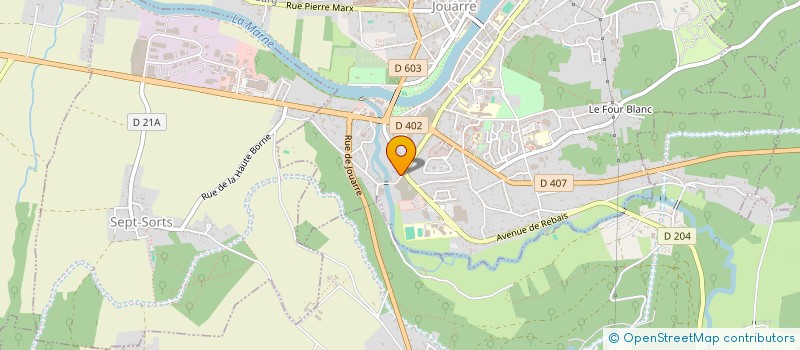 localisation de l'entreprise FONCIER IMMOBIL APPORT GESTION à LA FERTE-SOUS-JOUARRE