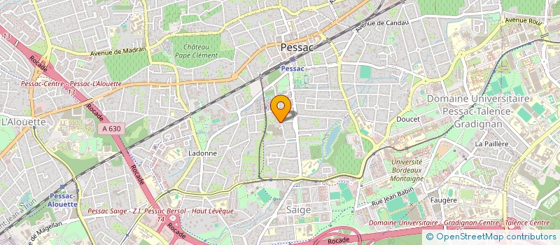 localisation de l'entreprise FONCIER IMMOBILIER PROMOTION à PESSAC